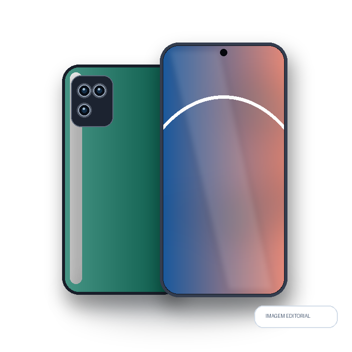 Render editorial de Motorola Edge 60 Fusion
