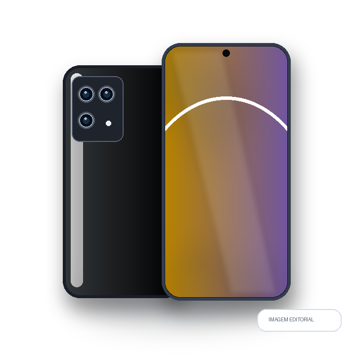 Render editorial de POCO F8 Pro