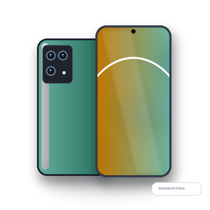 Render editorial de realme 14 Pro