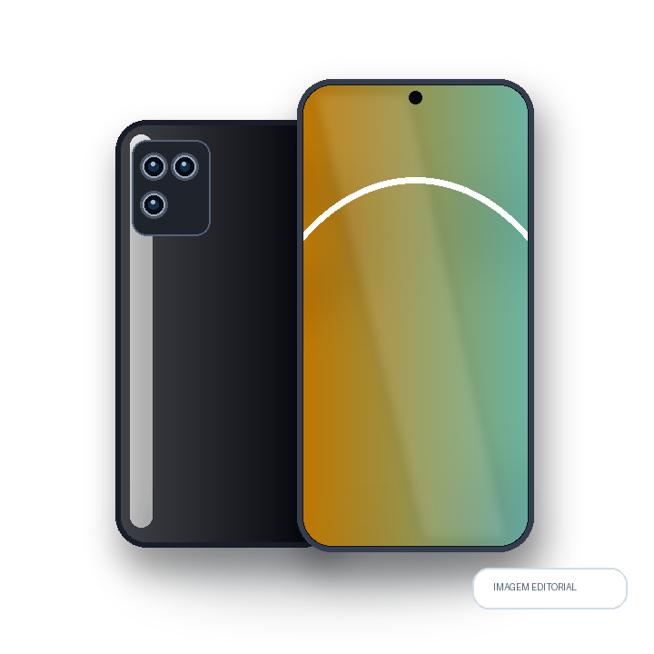 Render editorial de realme GT 7T