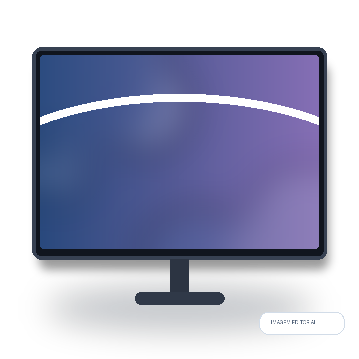 Render editorial de LG QNED85 55″